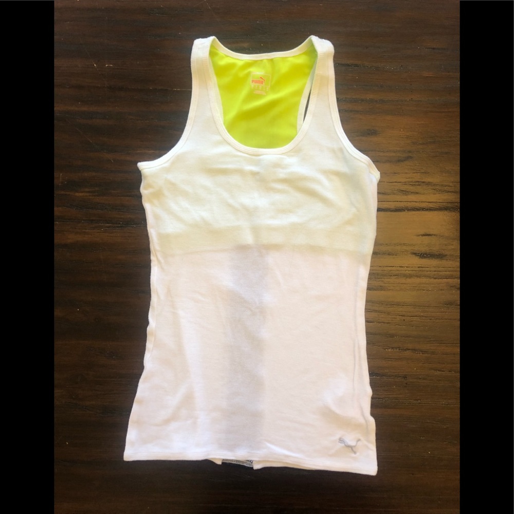 Puma workout tank size small